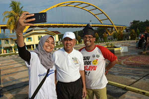  Gubri Jelajahi Peninggalan Bersejarah di Pekanbaru